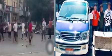 استعراض بالسلاح الأبيض في مشاجرة ببنى سويف، الأمن يكشف الملابسات (فيديو) - المدينة برس