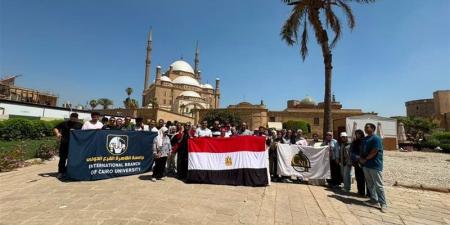 "اعرف بلدك".. جامعة القاهرة تنظم أولى جولاتها لطلاب الفرع الدولي والأهلية بقلعة صلاح الدين - المدينة برس