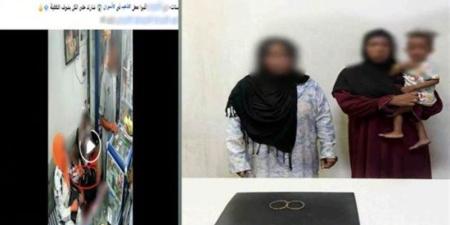 كاميرا المراقبة تفضح حيلة سيدتين لسرقة محل ذهب في أسوان - المدينة برس