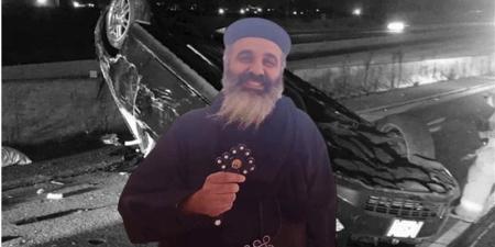 بعد حادث انقلاب سيارته، الحالة الصحية لكاهن كنيسة السيدة العذراء بملوي - المدينة برس