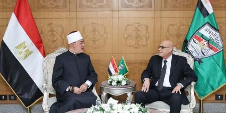 مفتي الجمهورية يزور رئيس هيئة قضايا الدولة لتهنئته بتوليه مهام منصبه الجديد - المدينة برس