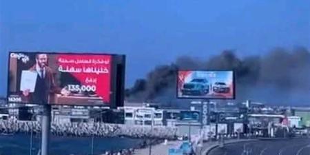 السيطرة على حريق هائل بمدخنة في مطعم شهير شرق الإسكندرية - المدينة برس