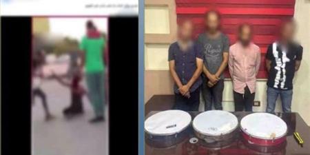 بسبب خلافات مالية، ضبط طرفي مشاجرة بـ أسلحة بيضاء وآلات موسيقية بالفيوم (فيديو) - المدينة برس