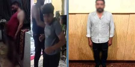 فيديو يكشف لحظات صادمة، زوجة توثق اعتداء أب على نجليه بالإسكندرية والشرطة تضبطه - المدينة برس