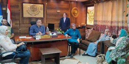 مدير تعليم دمياط يستعرض جهود الاستعداد للعام الدراسي الجديد - المدينة برس