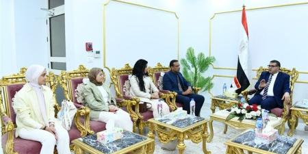 محافظ قنا يبحث مع وفد "الأمم المتحدة" سبل التعاون المشترك (صور) - المدينة برس