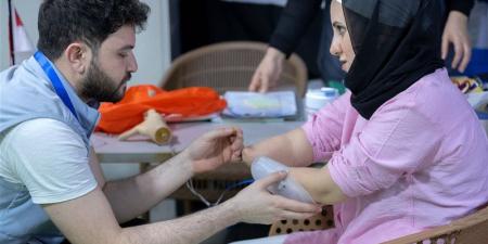 المستشفى الإماراتي العائم بالعريش ينجح في تركيب أطراف صناعية لـ51 من المصابين الفلسطينيين - المدينة برس