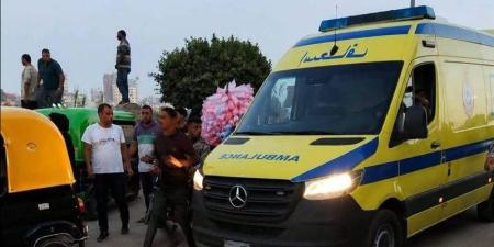 مصرع سيدة حامل وإصابة زوجها في تصادم قطار بدراجة نارية على مزلقان بالغربية - المدينة برس