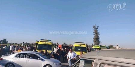 دماء على الأسفلت، مصرع 3 أشخاص وإصابة 21 آخرين في 3 حوادث بطرق الفيوم الصحراوي - المدينة برس