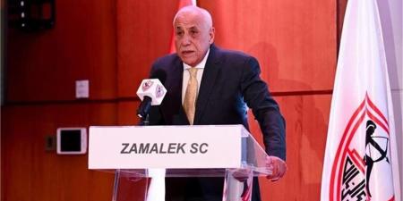 جلسة تحفيزية لحسين لبيب مع لاعبي الزمالك على هامش مران اليوم - المدينة برس