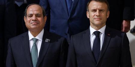 السيسي وماكرون يبحثان حادث ميناء دمياط وأزمات إيران ولبنان وليبيا وفلسطين - المدينة برس