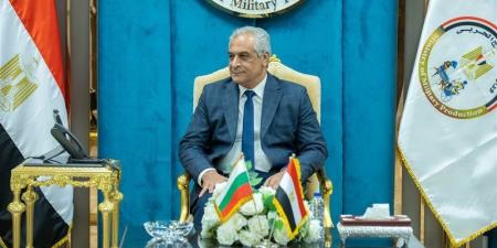 وزير الإنتاج الحربي يبحث مع سفير بلغاريا سبل تعزيز التعاون المشترك - المدينة برس