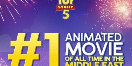 "Toy Story 5" يتصدر قائمة أفلام الرسوم المتحركة الأعلى إيرادا بالشرق الأوسط - المدينة برس