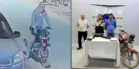 ملثمون وبنزين ودراجة بلا لوحات، فيديو حريق سيارة يكشف خطة الانتقام بالقليوبية - المدينة برس