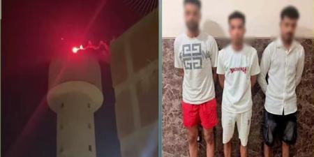 إحالة للتحقيق، أول إجراء رسمي بعد واقعة الاحتفال بعيد ميلاد فوق خزان محطة مياه كفر شكر - المدينة برس