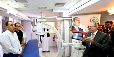 الأولى من نوعها، مدبولي يتفقد الوحدة المتنقلة للتدخلات القلبية والعصبية بمطروح (صور) - المدينة برس