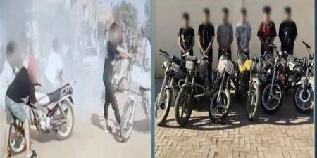 حفل زفاف يتحول إلى واقعة أمنية، ضبط 6 أشخاص بسبب حركات استعراضية بالدراجات في المنوفية - المدينة برس