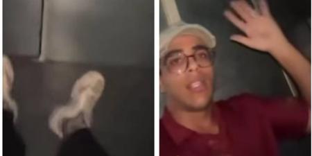 الحقوني أنا مخطوف، بث مباشر لشاب داخل سيارة يثير الرعب والأمن يفحص الفيديو - المدينة برس