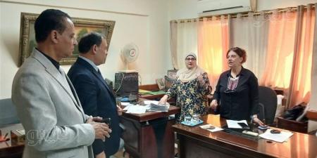 في أولى جولاته، مدير التعليم ببني سويف يشدد على الانضباط وروح الفريق والتواجد الميداني - المدينة برس