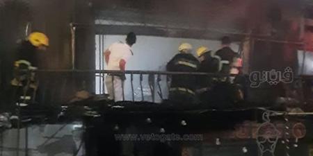 أول صور لحريق كافيهات ومطاعم أسفل عقار بدار السلام و4 سيارات إطفاء تمنع الكارثة (صور) - المدينة برس