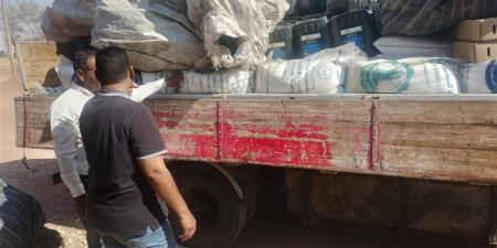 ضبط 3500 كجم أسمدة مهربة و1880 لتر زيوت مجهولة المصدر بالوادي الجديد - المدينة برس