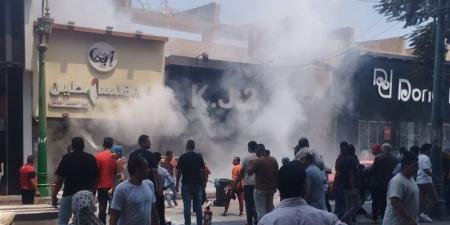 حريق داخل مطعم شهير بشارع طه حسين في المنيا - المدينة برس