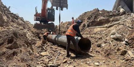 "مياه القاهرة" تعلن إنهاء صيانة خط محطة مسطرد وبدء ضخ المياه إلى المناطق المتضررة - المدينة برس