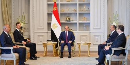أزمات الشرق الأوسط تتصدر مباحثات الرئيس السيسي وجاريد كوشنر - المدينة برس