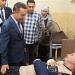 بعد التعدي عليه أثناء عمله، محافظ المنوفية يزور نائب رئيس حي شرق بالمستشفى - المدينة برس