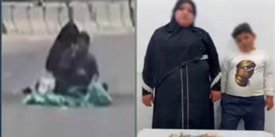 ضبط سيدة وطفلها يفترشان الطريق لاستجداء المارة بطريقة إلحاحية بالشرقية - المدينة برس