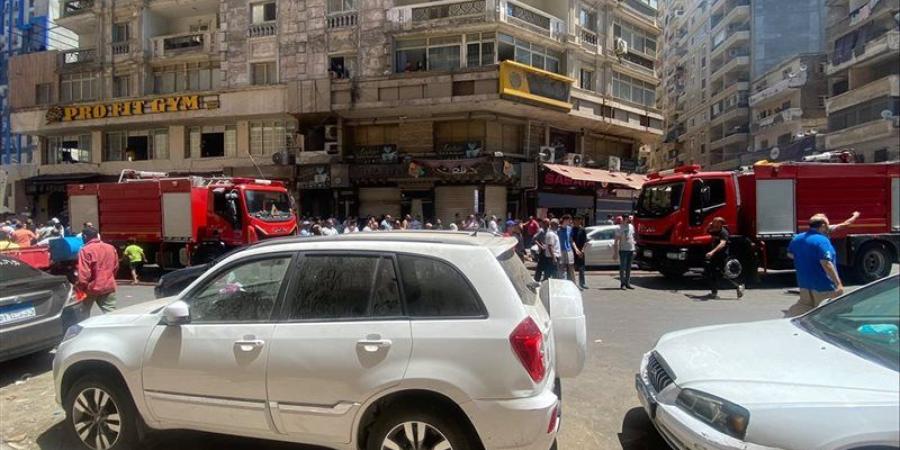 إصابة شخص في حريق بمخزن ملابس بالإسكندرية - المدينة برس