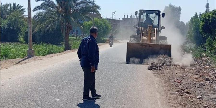 حفاظا على البيئة، رفع 465 طن مخلفات بنجع حمادي شمالي قنا - المدينة برس