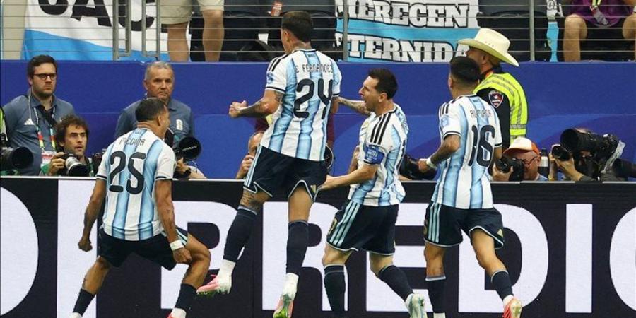 موقف ميسي، تشكيل الأرجنتين الرسمي لمواجهة الأردن في كأس العالم 2026 - المدينة برس