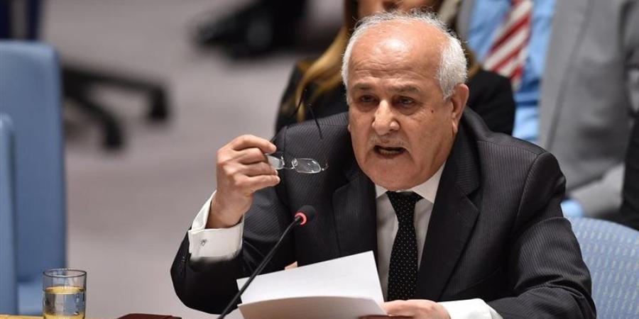 مندوب فلسطين بمجلس الأمن: السياسات الإسرائيلية تهدف إلى التهجير وهدم المنازل - المدينة برس