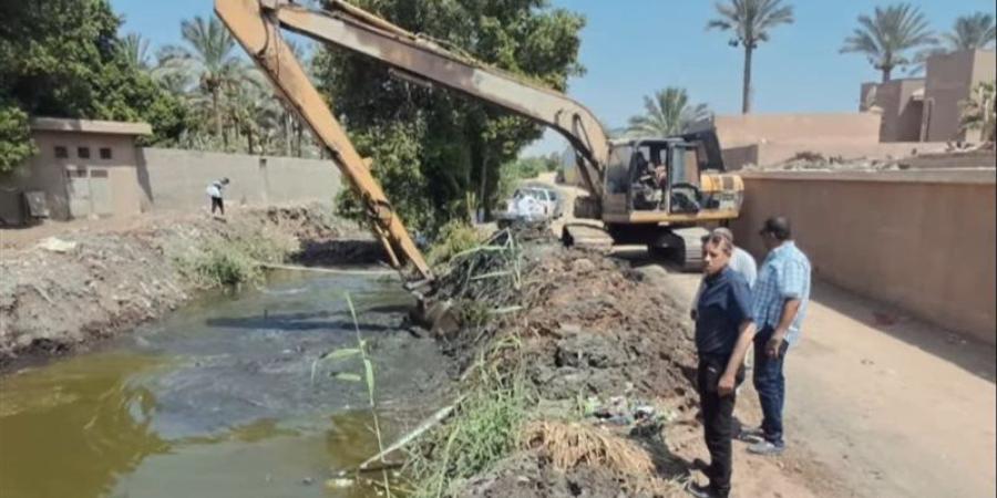 تمساح شبرامنت يثير القلق، استمرار أعمال التمشيط بمصرف حوض الجنينة - المدينة برس
