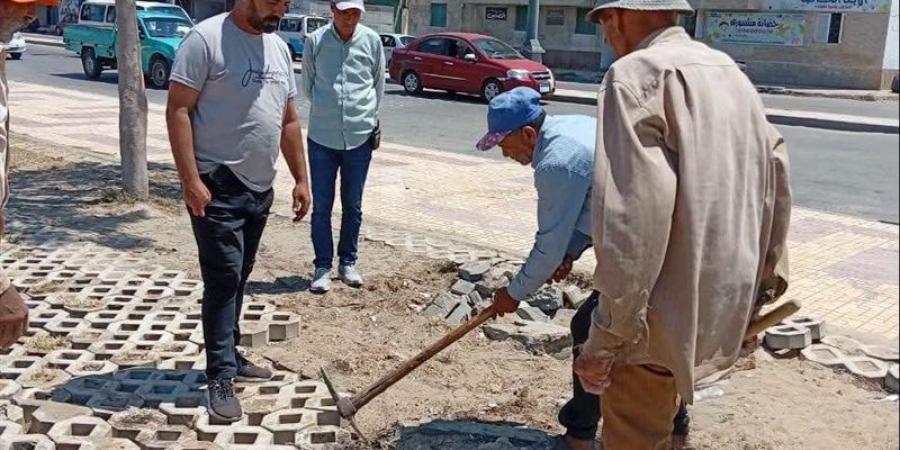 جهود مكثفة لتطوير ممشى كورنيش النيل بدمياط - المدينة برس