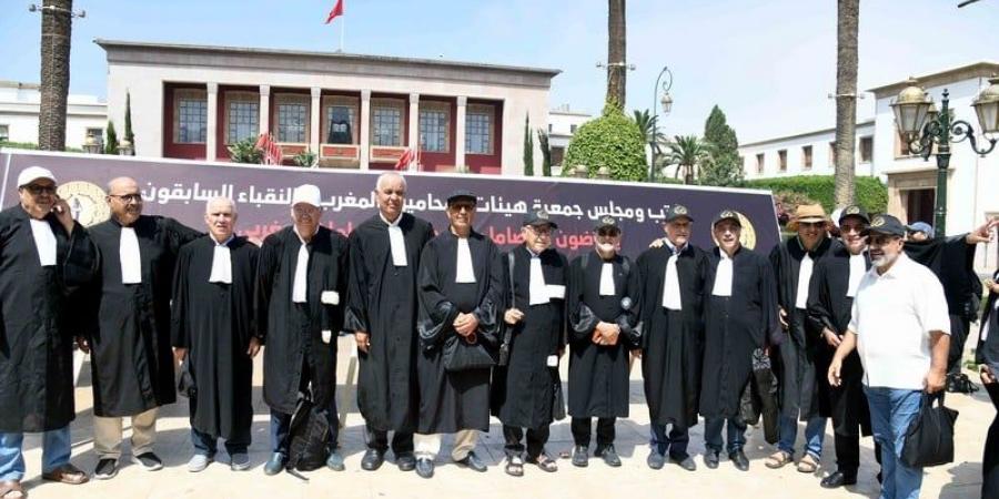 "اعتصام مفتوح" للمحامين أمام البرلمان يجدد رفض مشروع قانون المهنة - بوابة المدينة برس