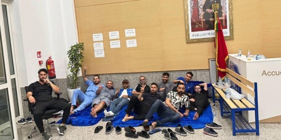 اعتصام مهنيي الصحة يستمر بتطوان - بوابة المدينة برس