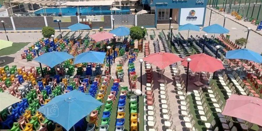 شاشة عرض عملاقة، مركز التنمية الشبابية ببلبيس يستعد لاستقبال جماهير مباراة مصر والأرجنتين - المدينة برس
