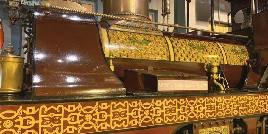 قاطرة سعيد باشا، تحفة بريطانية بزخارف مصرية تحكي ميلاد عصر السكك الحديدية - المدينة برس