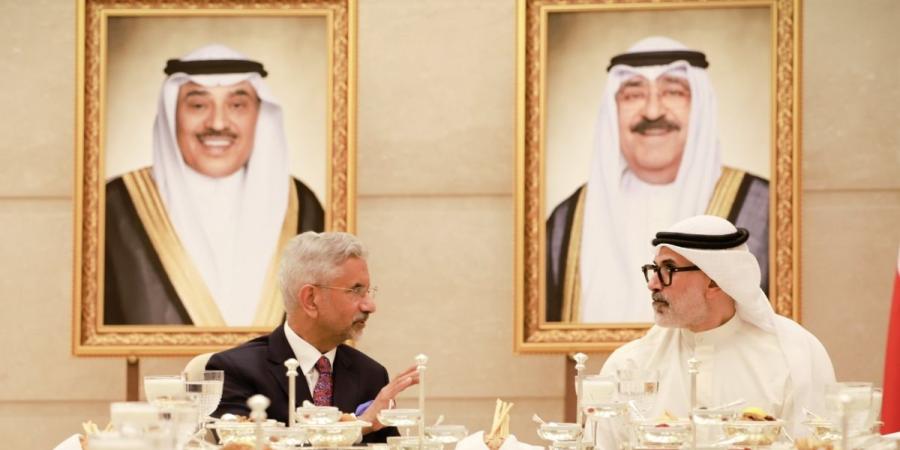 الجابر يبحث مع نظيره الهندي تعزيز التعاون - بوابة المدينة برس