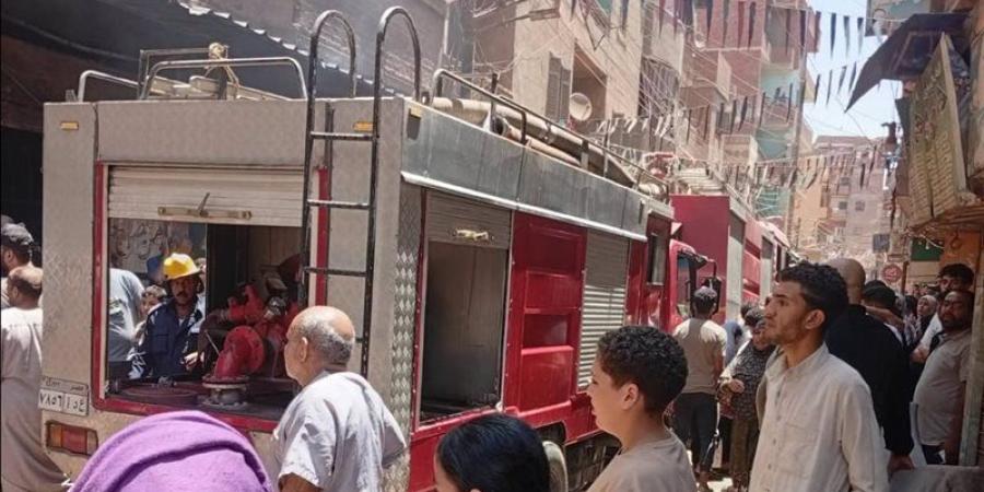 إصابة شخصين في حريق شقة سكنية بقرية ميت مزاح بالدقهلية - المدينة برس
