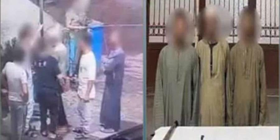 ضبط 3 أشخاص اعتدوا على عامل بالضرب باستخدام سلاح أبيض وعصا خشبية ببنى سويف - المدينة برس
