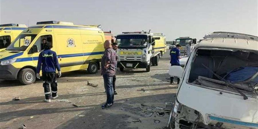 مصرع شخصين في تصادم موتوسيكل وسيارة بطريق الدير بالقليوبية - المدينة برس