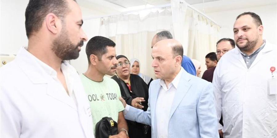 خروج 15 مصابا في حادث قطار طنطا من المستشفى وحالة واحدة تخضع للمتابعة الطبية - المدينة برس