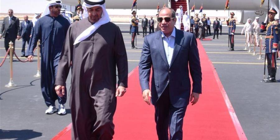 22 زيارة لمحمد بن زايد إلى مصر عززت الشراكة الإستراتيجية بين القاهرة وأبو ظبي - المدينة برس
