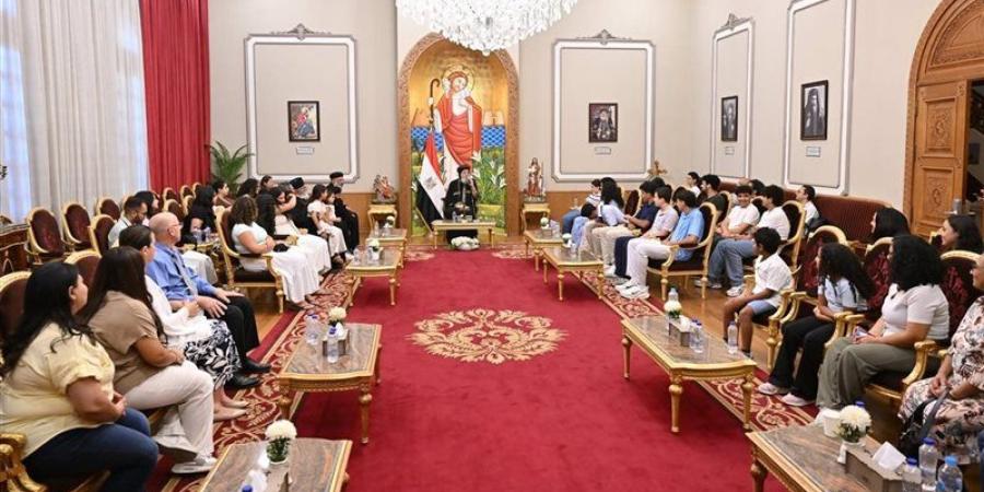 البابا تواضروس: الشباب يحملون رسالة المحبة والعطاء ويربطون بين أبناء الكنيسة في مصر والمهجر - المدينة برس
