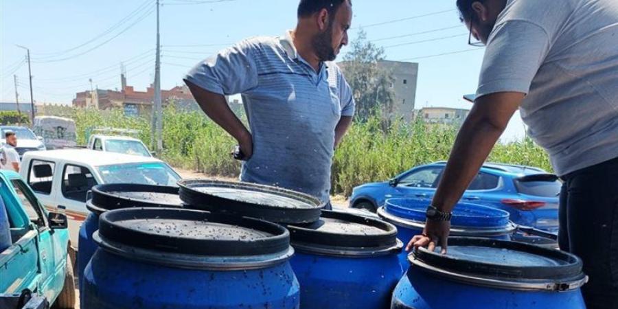ضبط 2 طن ألبان فاسدة و20 ألف عبوة مياه غازية وزبادي مغشوش بدسوق (صور) - المدينة برس
