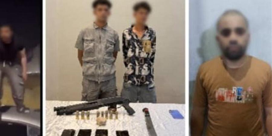 ضبط المتهمين بواقعة إتلاف سيارة بعد تداول فيديو بالقليوبية - المدينة برس