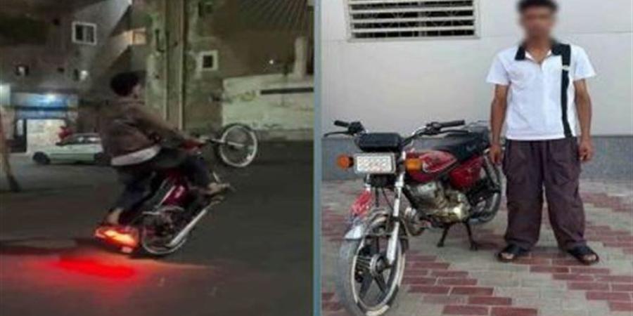 ضبط قائد دراجة نارية بتهمة أداء حركات استعراضية والسير عكس الاتجاه بالسلام (فيديو) - المدينة برس